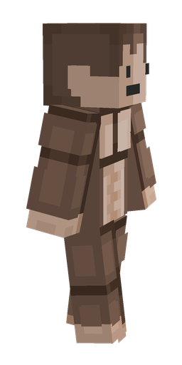 Brown skin: body, right side render