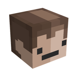 Brown skin: head render