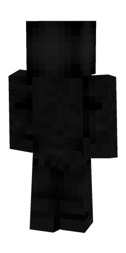 Black skin: body, back render
