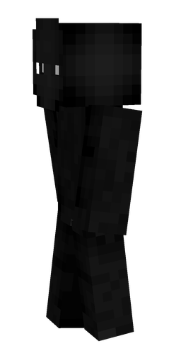 Black skin: body, left side render