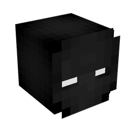Black skin: head render