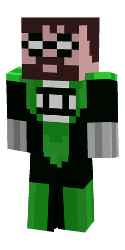 Black skin: body, front render