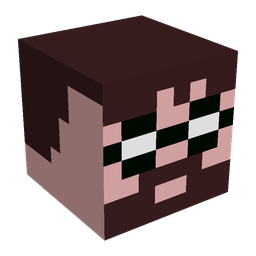 Black skin: head render