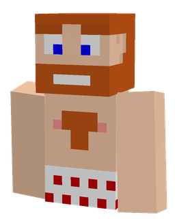 Brown skin: bust render