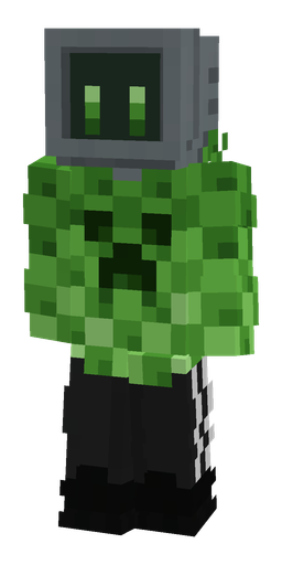 Black skin: body, front render