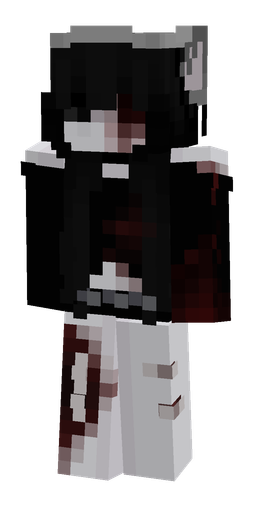 Black skin: body, front render