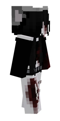 Black skin: body, right side render