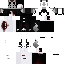Black skin: raw texture render
