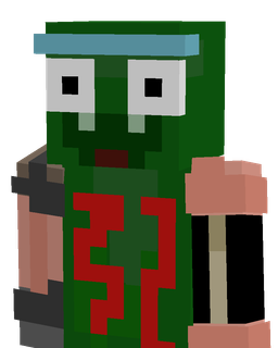 Black skin: bust render