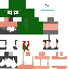 Black skin: raw texture render