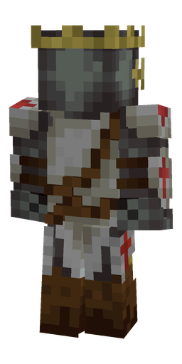 Black skin: body, back render