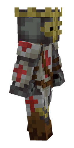 Black skin: body, right side render