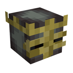 Black skin: head render
