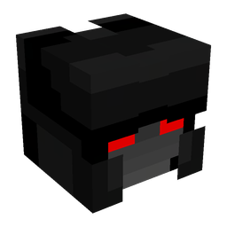 Black skin: head render