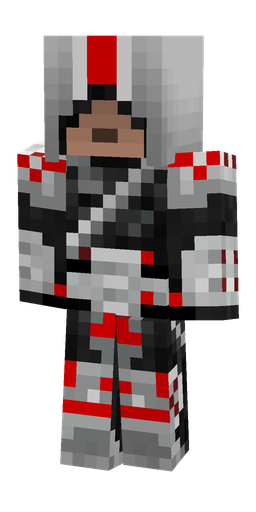 Black skin: body, front render