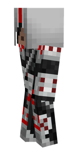 Black skin: body, left side render