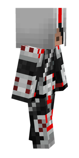Black skin: body, right side render