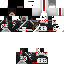 Black skin: raw texture render