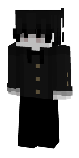 Black skin: body, front render