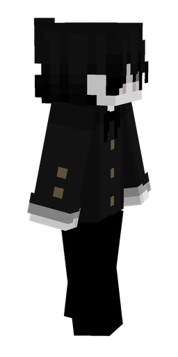 Black skin: body, right side render