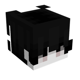 Black skin: head render