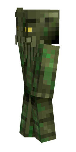 Black skin: body, left side render