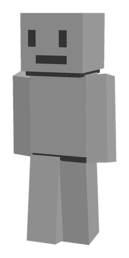 Black skin: body, front render