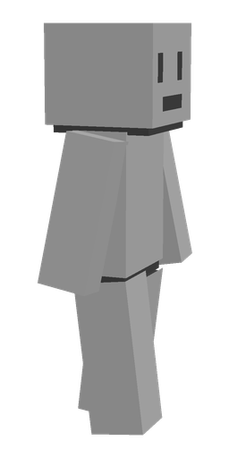 Black skin: body, right side render
