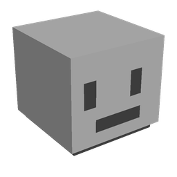 Black skin: head render