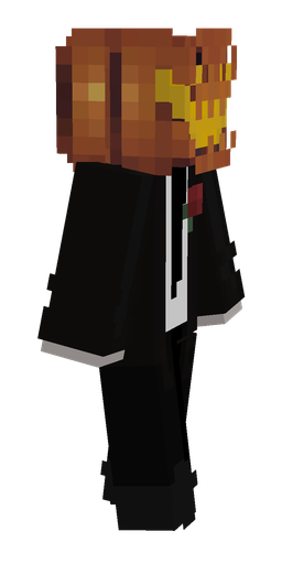 Black skin: body, right side render