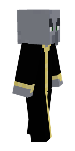Black skin: body, right side render