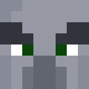 Black skin: face render