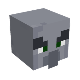 Black skin: head render