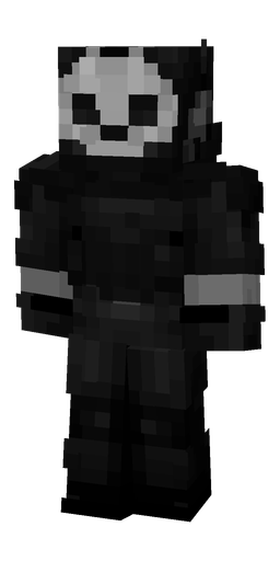 Black skin: body, front render