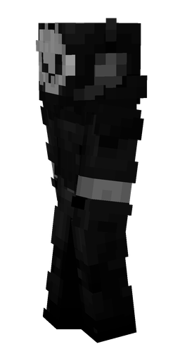 Black skin: body, left side render