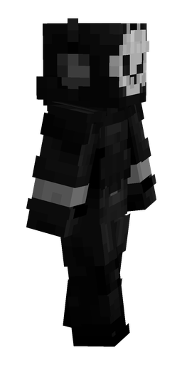 Black skin: body, right side render