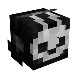 Black skin: head render