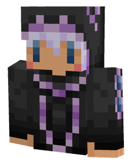 Black skin: bust render