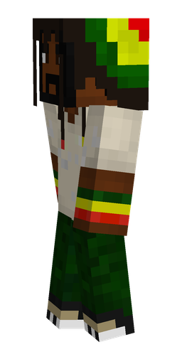 Black skin: body, left side render