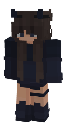 Black skin: body, front render