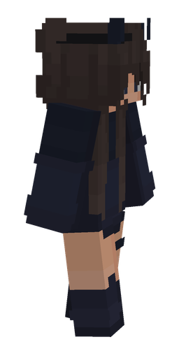 Black skin: body, right side render