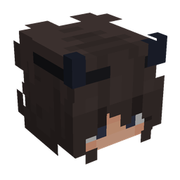 Black skin: head render