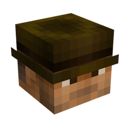 Black skin: head render