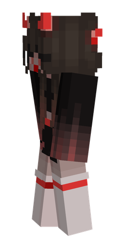 Black skin: body, left side render