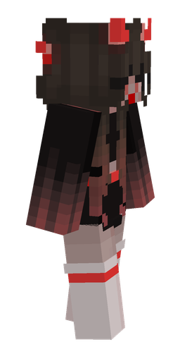 Black skin: body, right side render