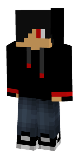 Black skin: body, front render