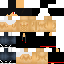Black skin: raw texture render