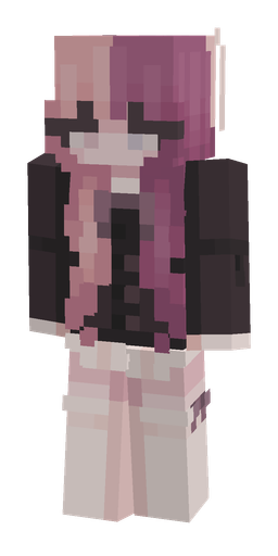 Black skin: body, front render