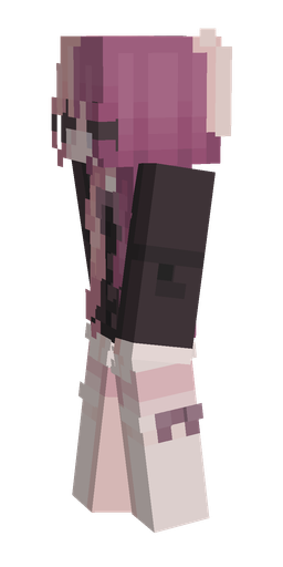 Black skin: body, left side render