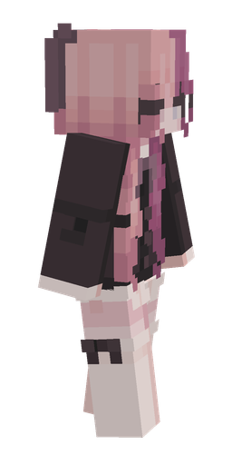 Black skin: body, right side render